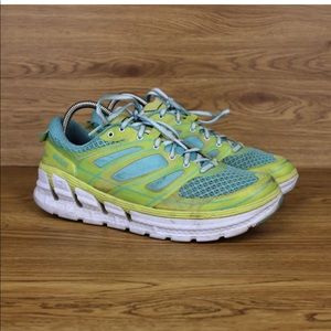Hoka One One Conquest 2 Green Road Running Shoes